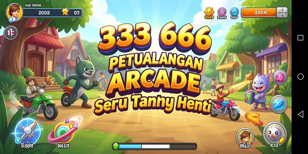 Tampilan menarik dari gameplay <strong>333666</strong> dengan aksi cepat dan penuh warna.