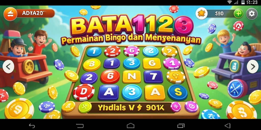 Screenshot BATA123 menampilkan gameplay bingo yang seru dan interaktif.