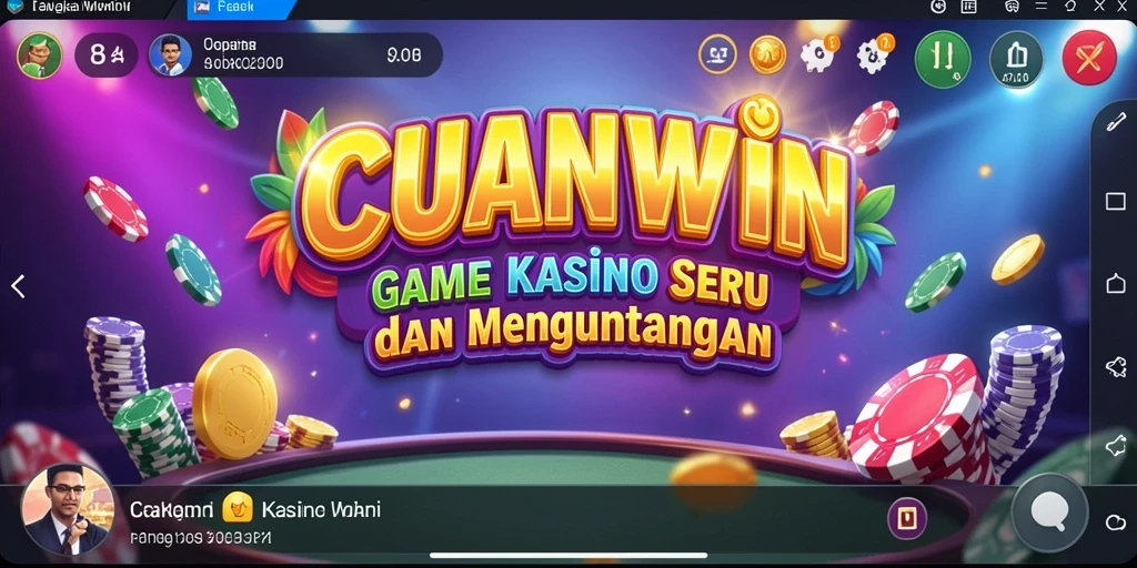 Tampilan menarik dari gameplay Kasino di CUANWIN yang seru.