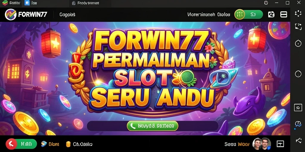 Gameplay menarik dari FORWIN77 dengan berbagai tema slot.