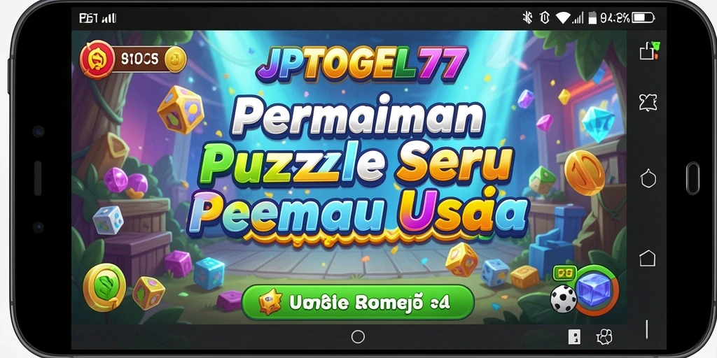 Tampilan gameplay seru dari JPTOGEL77 yang menampilkan teka-teki menantang.