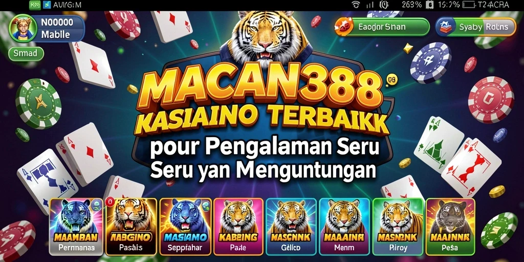 Tangkap momen seru dari gameplay Kasino di MACAN388.