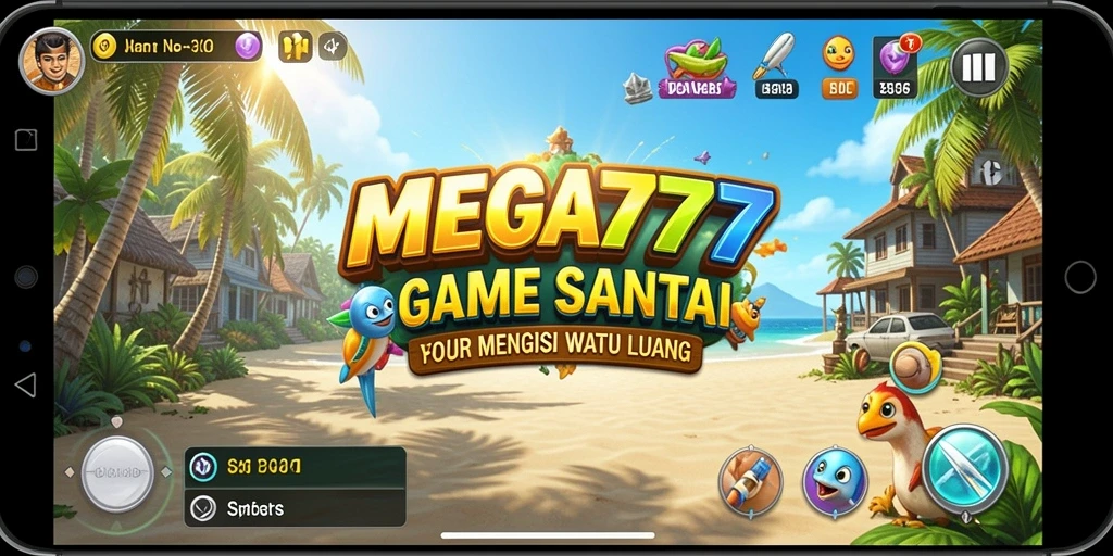 Tampilan gameplay <strong>MEGA777</strong> menunjukkan aksi seru yang menghibur.