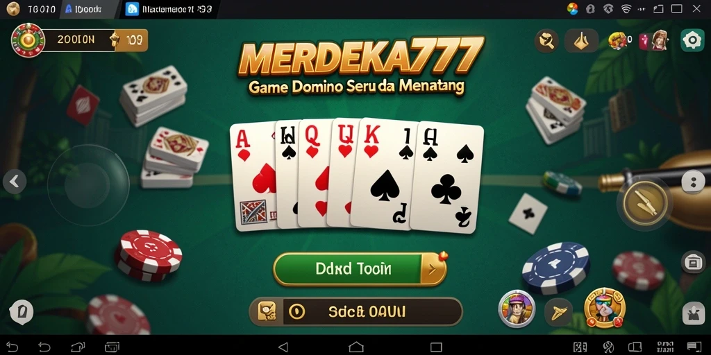 Tampilan gameplay seru di MERDEKA777 dengan pemain yang aktif.