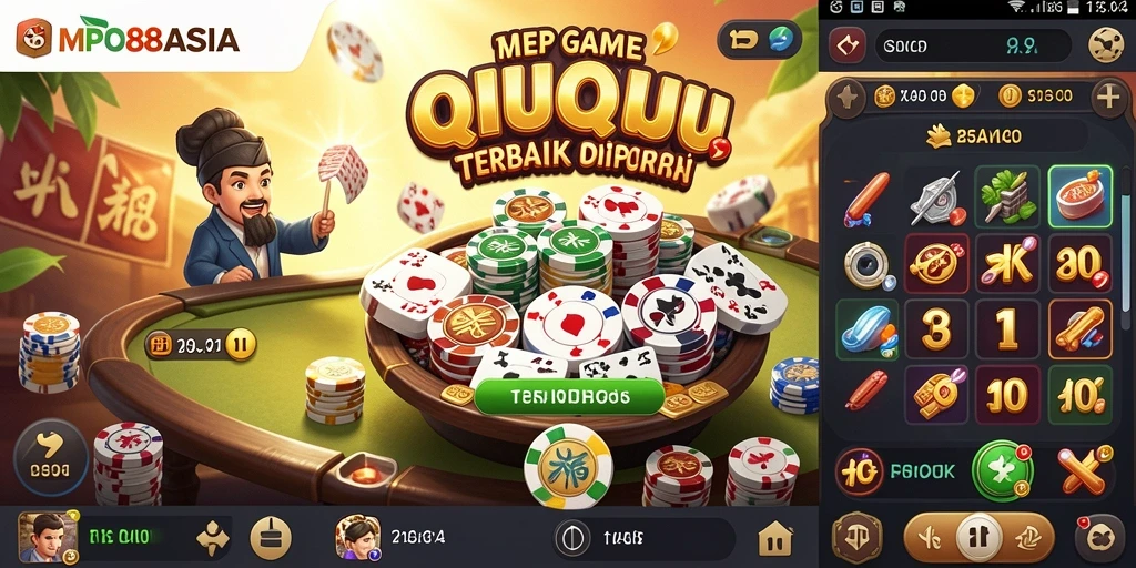 Gameplay QiuQiu yang seru dan kompetitif di MPO88ASIA.