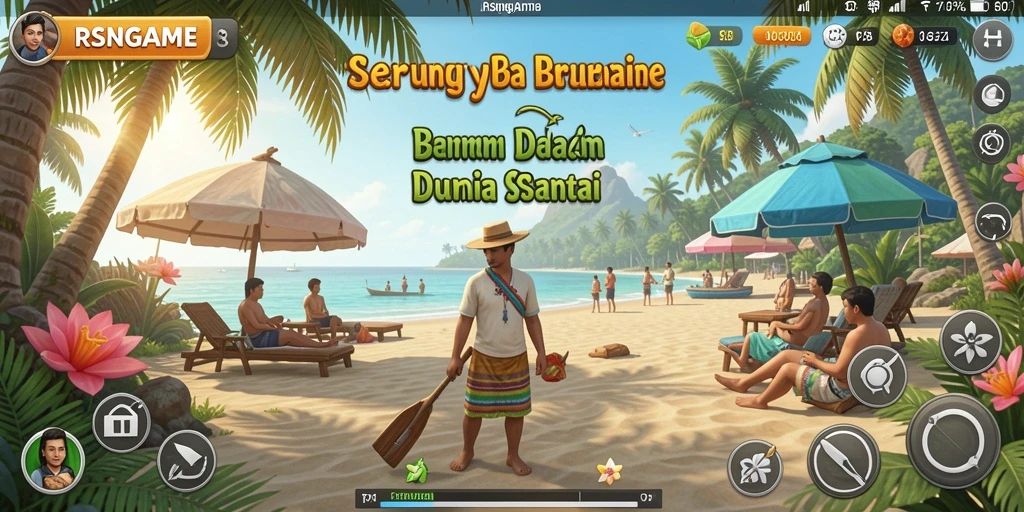 Screenshot menampilkan gameplay RSNGAME yang menarik dan seru.