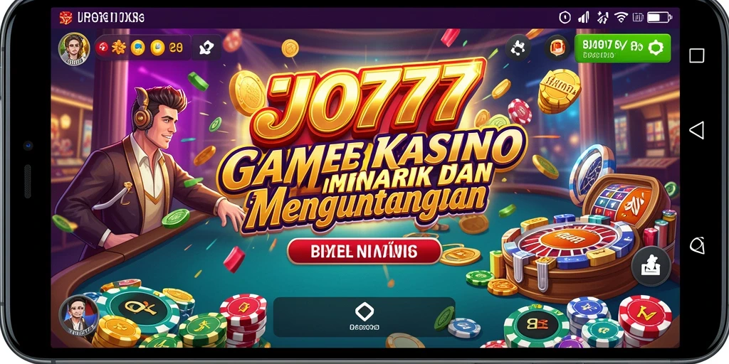 Tampilan gameplay seru dari SJO777 dengan berbagai permainan Kasino.